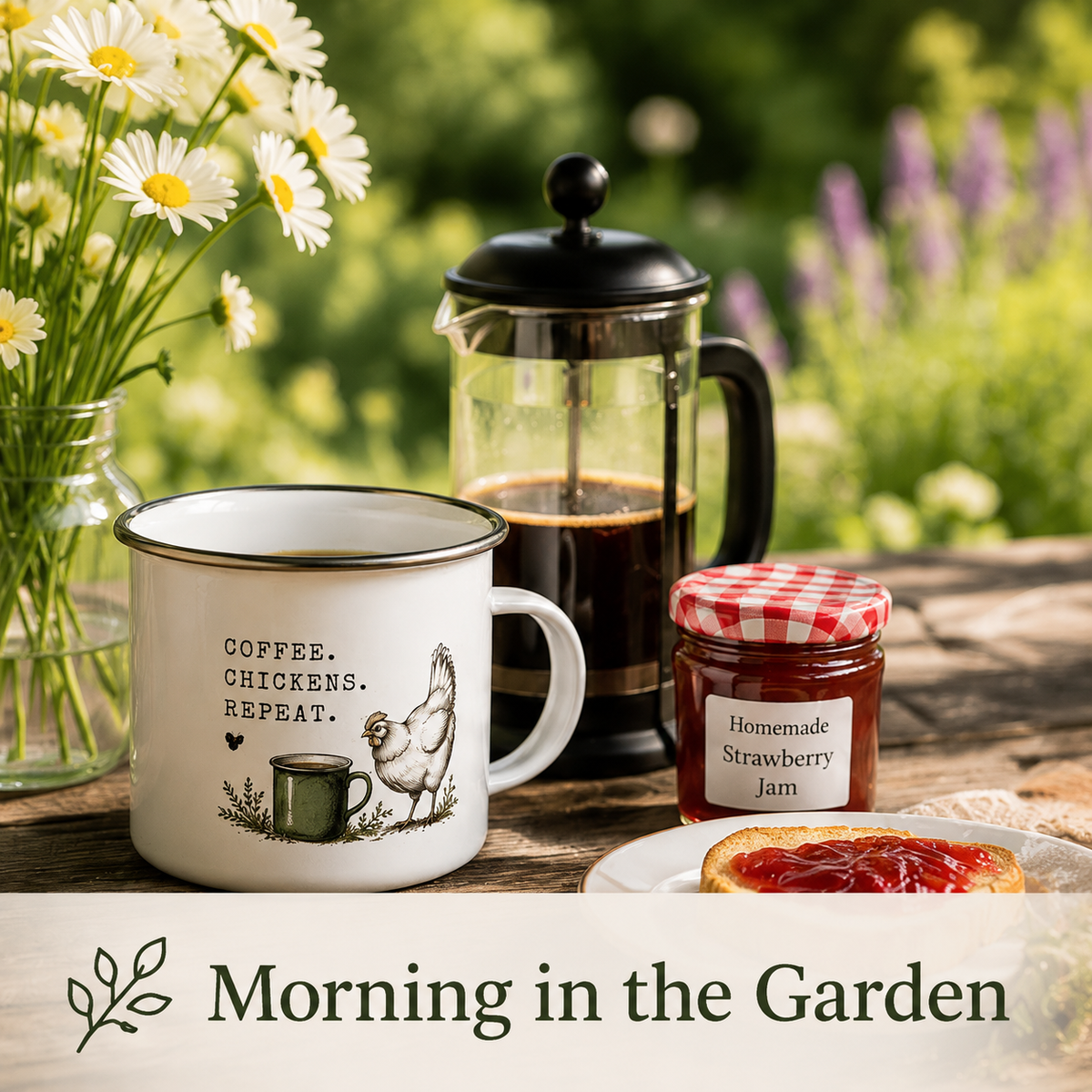 Morning in the Garden