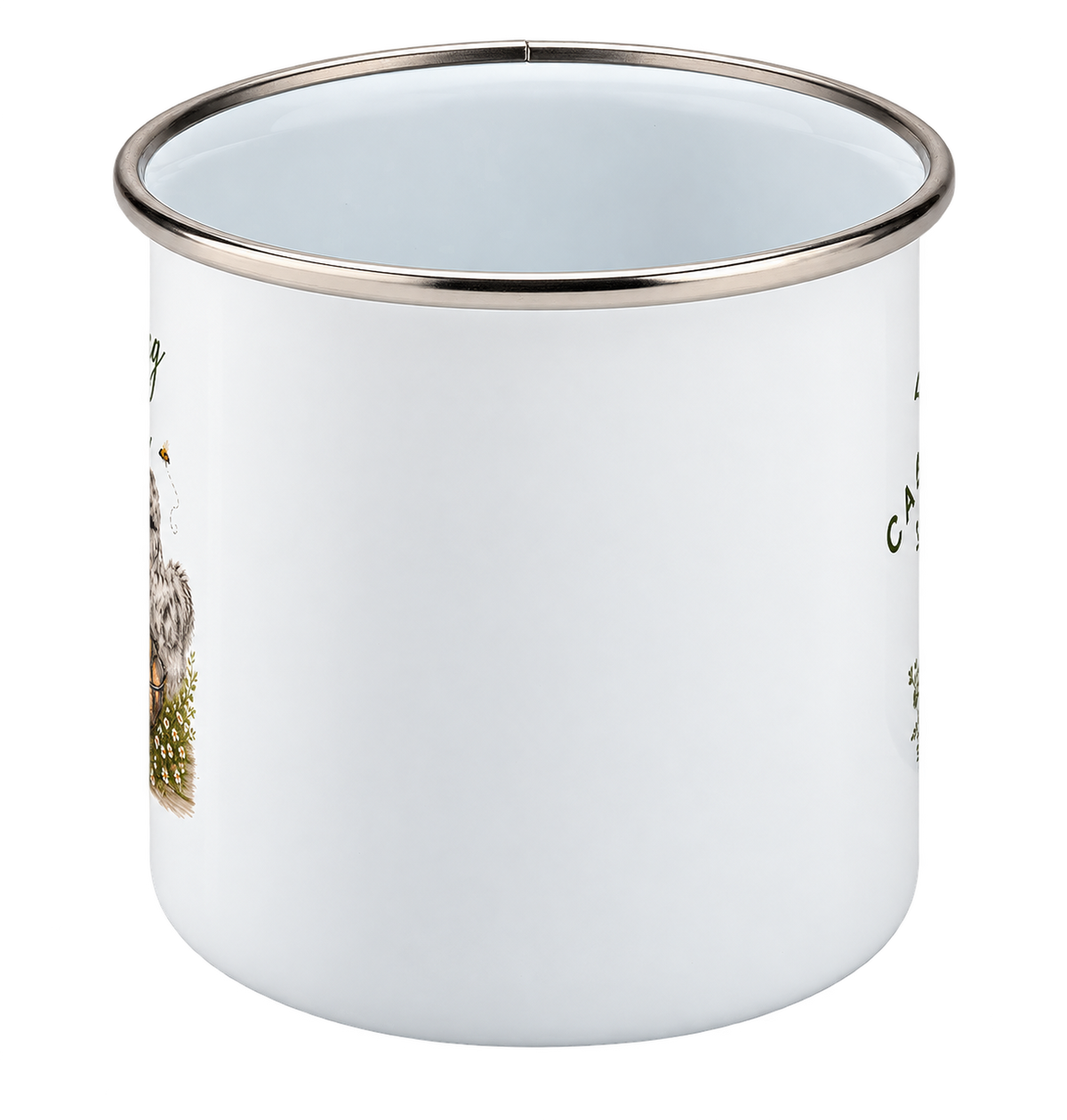 Morning in the Garden Enamel Mug