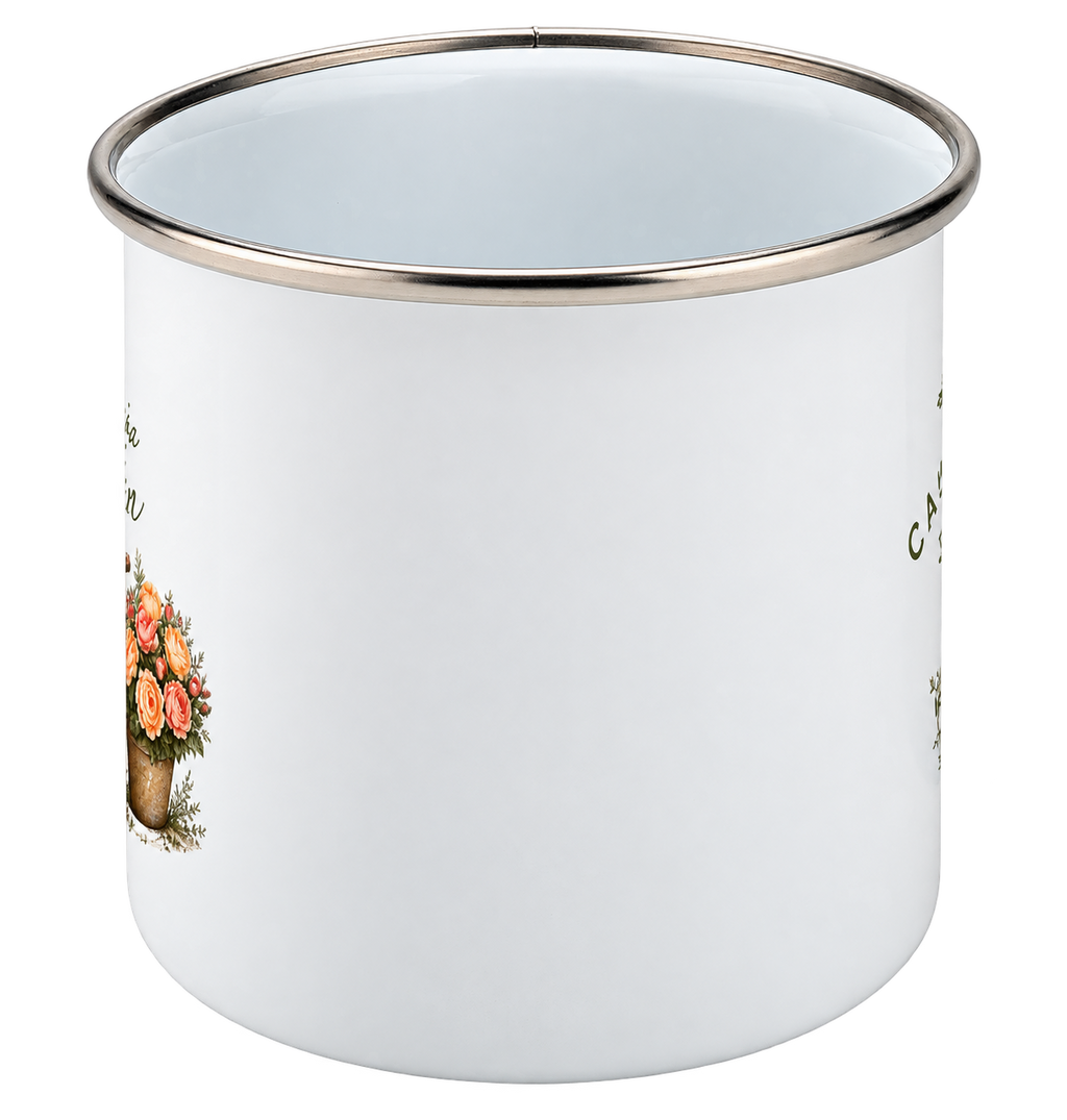 Life is Better in the Garden Enamel Mug