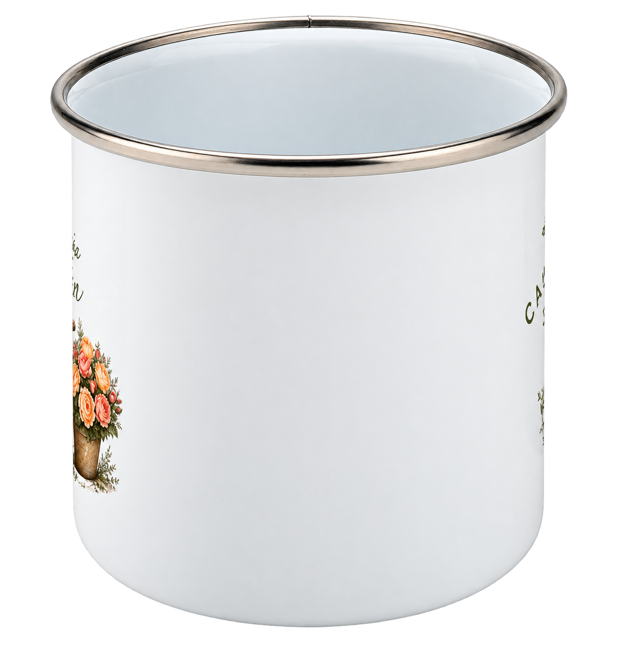 Life is Better in the Garden Enamel Mug