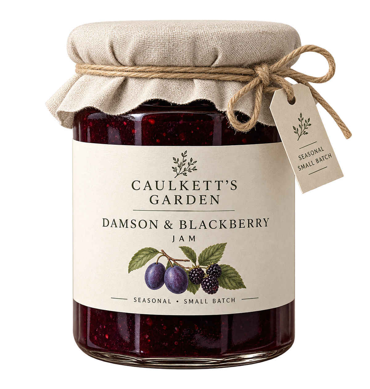 Damson & Blackberry Jam Seasonal Small Batch Preserve